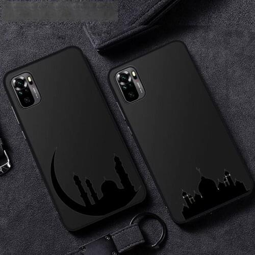 Muslim mosque Moon Phone Case For Xiaomi Mi Redmi Note 8T 9T 9S 9A 10 7 8 9 Lite pro
