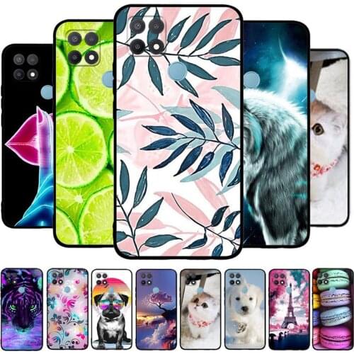For OPPO A15 Case For OPPO A15S Silicon Soft TPU Back Phone Cover For Oppo A53s A32 A33 A53 4G 2020 Protective Shell Bumper