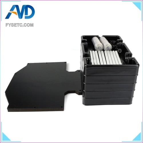 For Prusa i3 MK2.5S MK3S MMU2S Multi Material 2S 6PCS FILAMENT BUFFER + 5PCS Filament Spool Holders Supplies Material Tray Rack