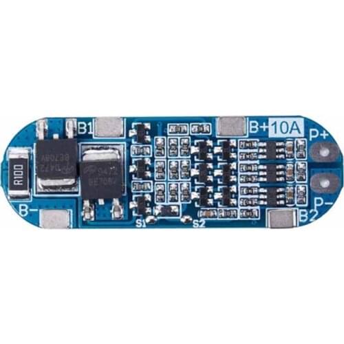 Equalizer Bms 3s 10a Li-Ion Battery Protectiong Board 18650 Charger Protection Balancer PCB BMS 10A Module 12.6V Equalizer Board