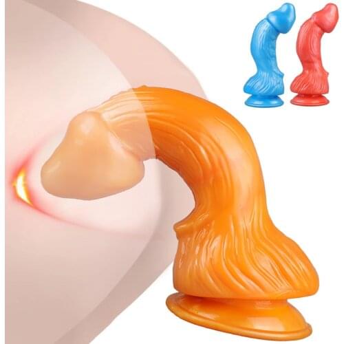 Flamingo Pearlescent Big Penis Powerful Orgasm Eeotic Tool With SuctionCup Prostate Massage Anus Dilator Huge Dildo Anal Sex Toy