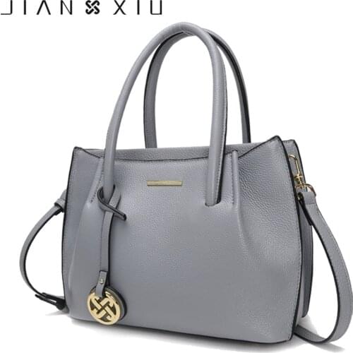 JIANXIU Brand Genuine Leather Bags Luxury Handbags Women Bags Designer Shoulder Bag Top-hand Large Size 2020 Fashion Female Tote