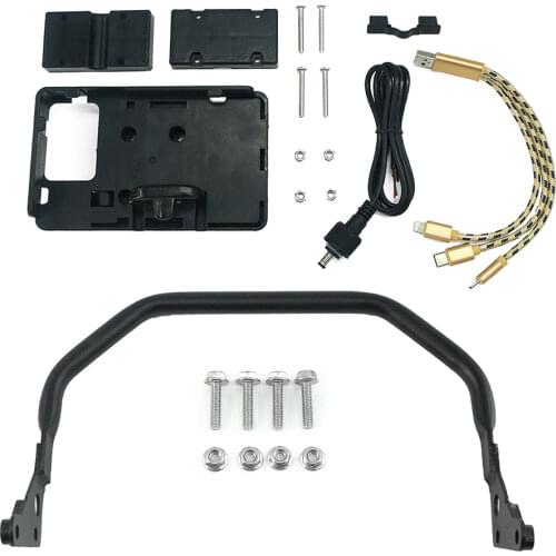 For BMW R1250GS ADV LC R1250 GS R1200GS R1200 R 1250 Adventure 2019 2020 Motorcycle Mobile Phone Navigation Bracket Support 12MM