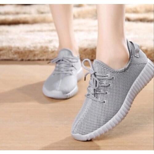 Damyuan Hot Selling Classic Casual Sneakers Women Mesh Breathable Elastic Lace Jogging Shoes Lady Workout Sports Running Shoes