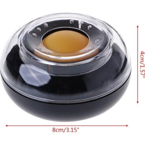 Plastic Round Case Sponge Finger Wet Wetted Tool For Casher Counting Cash Money