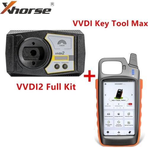 Xhorse VVDI2 Full Kit V6.7.0 with OBD48+96bit 48-Clone+MQB+FEM/BDC Plus Xhorse VVDI Key Tool Max Remote and Chip Generator