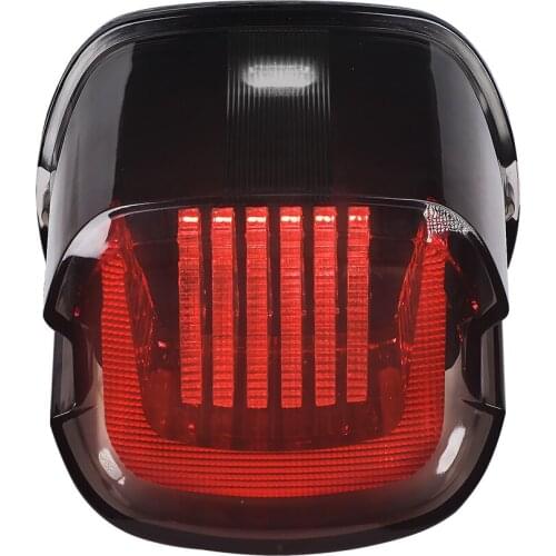 Motorcycle Hover Tail Light For Harley Dyna Fat Boy FLSTF Night Train FXSTB Softail Sportster Road King Electra Glide Road Glide