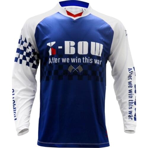 2021 MTB Enduro Motocross Jersey DH Moto MX Downhill Jersey Off Road Mountain Cycling Long Sleeve Jersey