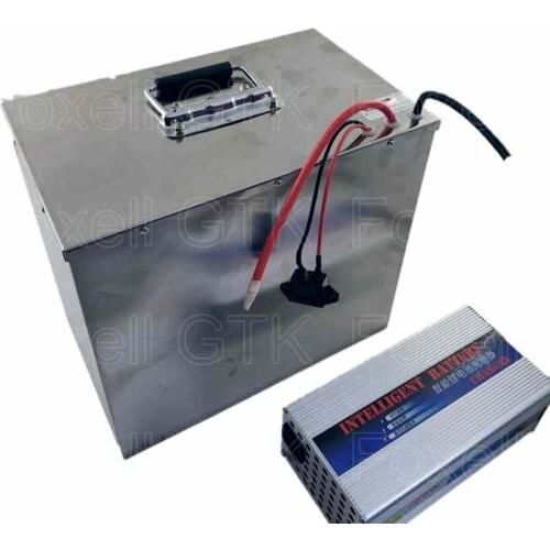 48V 100AH Lithium battery 100Ah 48V Li-ion battery 50A BMS power 3000w 5000w for RV EV scooter tricycle + 10A Charger