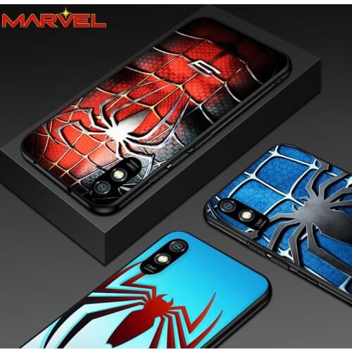 Spider Marvel Cool for Xiaomi Redmi 10X Pro 9C 9A 9T 9 GO K40 K30 Ultra K20 8 7 S2 6 5 4X Pro Soft Black Phone Case