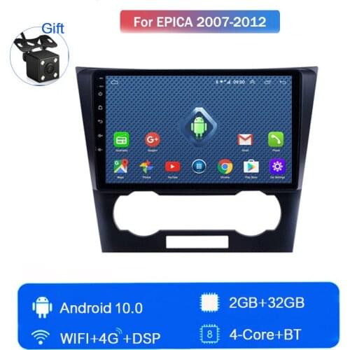For Chevrolet 2007 2008 2009 2010 2011 2012 epica Android10 gps Large Screen Navigation Car Stereo Multimedia Player ROB 32g