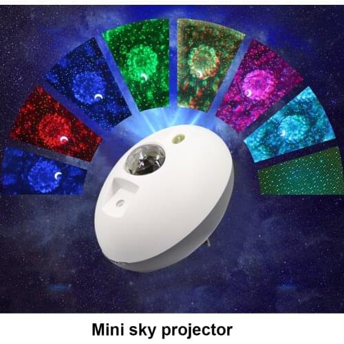 Starry Sky Galaxy Projector Lamp Creative LED Night Light Projection Light Romantic Projection Sleeping Bedside Lamp