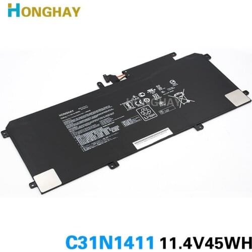 HONGHAY C31N1411 Laptop Battery for ASUS Zenbook UX305 UX305 UX305F UX305C UX305CA UX305FA U305F U305FA U305L 11.4V 45WH