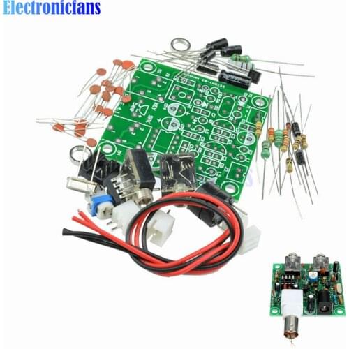 1Set QRP Pixie Kit 40M CW Ham Radio Shortwave Transmitter Receivers Module Radio Diy Kits 7.023MHz-7.026MHz 5x5cm