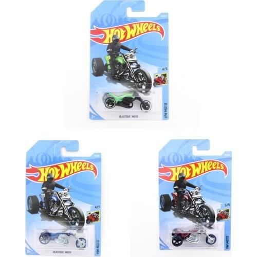 2018 BLASTOUS MOTO Original Hot Wheels Mini Alloy Coupe 1/64 Metal Diecast Model Car Kids Toys Gift