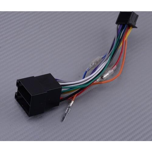 New Stereo Radio ISO Harness Connector 16 Pin Plug fit for Pioneer 2003-2010 2011 2012 2013 2014 2015 2016 2017 2018 2019 2020