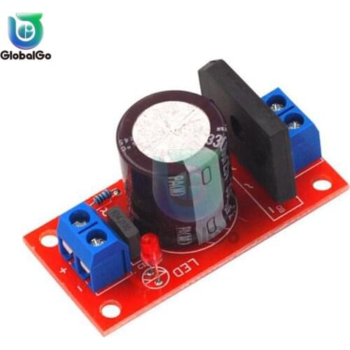 Rectifier Filter Power Board 8A Rectifier Red LED Indicator Light AC Single Power to DC Single Source Board