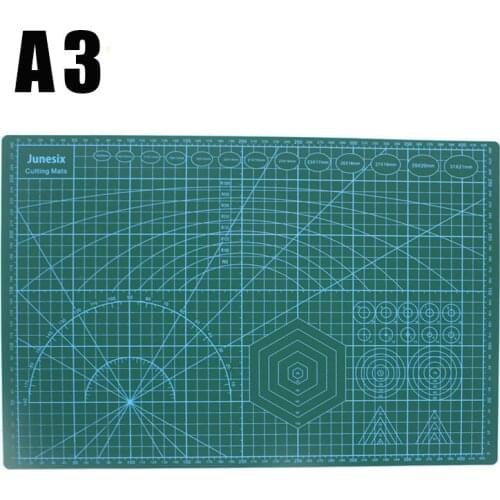 PVC A3 DIY Craft Cutting Mat Multipurpose Self Healing Cutting Mats for Quilting Double-Sided Leather Tools Mat for Cutting