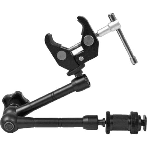 Adjustable Magic Articulated Arm 11-Inch Strange Hand Gimbal for LCD Camera Flash Camera Vigorously Clamp Bracket