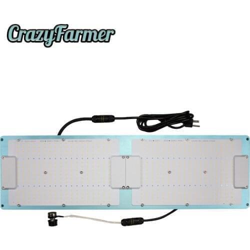 Geeklight crazy farmer led grow light 288 samsung lm301h mix 660nm light for indoor farmer