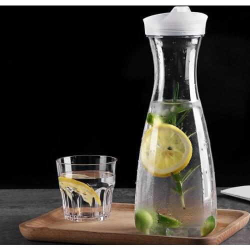 Heat Resistant Large Capacity Acrylic Fruit Juice Milk Pot Bar Party Wine Beer Bottle Home Beverage Water Kettle Pitcher Jug