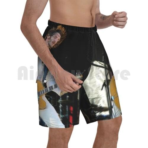 Tim Rogers Beach Shorts Men Beach Pants Swim Trunks Live Australia Music Band Guitar Concert Cronulla Tim Rogers Lead