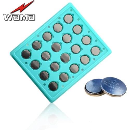 20pcs/Box Wholesale CR2025 ECR2025 DL2025 BR2025 Battery Flashing Light Cup Button Coin Cell 3V Colorful Luminous Cups Batteries