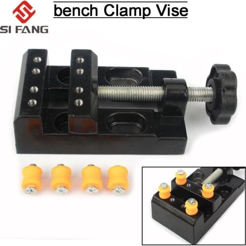 62mm Adjustable Mini Jaw Bench Clamp Drill Press Vice Table Vise DIY Sculpture Craft Hand Tool Woodworking