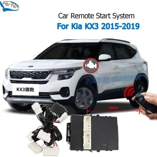 Car Remote Engine Start System Module For Kia KX3 2015-2019 With Window Close Door Lock Plug and Play