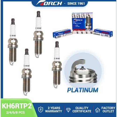 China Factory Car Parts Engine Parts Iridium PLATINUM Spark Plug Torch KH6RTP2 Engines Components