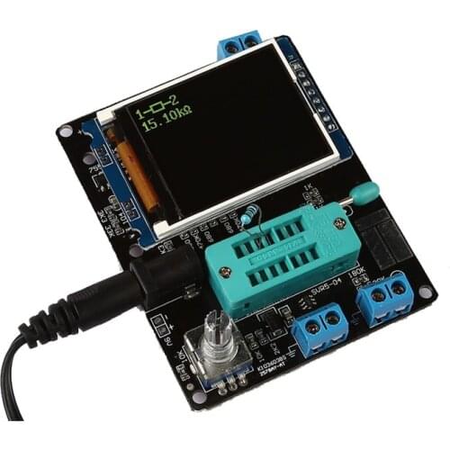 Assembled SCM ATMEAG328P TFT Display M328 Transistor Tester LCR Diode Capacitance ESR meter PWM Square wave Signal Generator