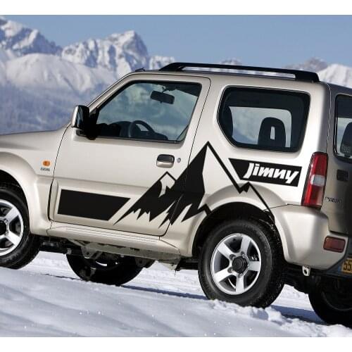 Side Body Car Sticker Vinyl Wrap Auto Stylish Graphics Decals Decoration Tuning Car Sports Styling For SUZUKI Jimny Accessories