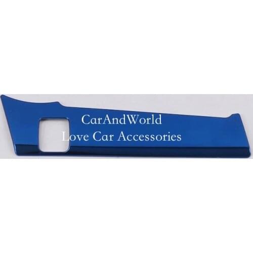 Stainless Steel For Nissan Kicks 2017-2019 Interior Headlights Adjust Switch Button Cover Trim Frame Panel Car Styling Accessory