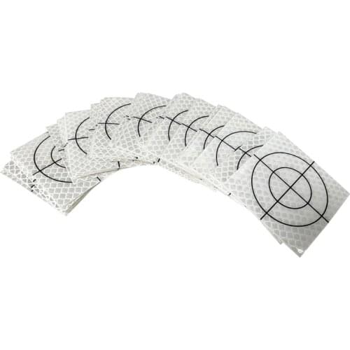 20PCS NEW 60x60mm Reflector Sheet Reflective tape target for Total Stations