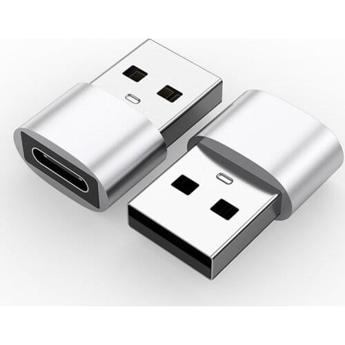 Mini USB 2.0 Male To Type-c Female Converter Adapter USB Type C Data Charge Adapter USB-C OTG Cable for Samsung Huawei Xiaomi