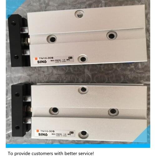 Pneumatic cylinder TN/TDA Series TN10-20/30 TDA10-40 TN16-50 TN16-75 TN16-100 Double shaft double bar action cylinder