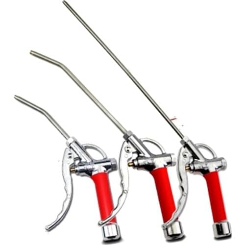 High Quality 1/4" Stainless steel 304 Pneumatic Blow Gun Aluminum Alloy Air Dust Gun OD 6mm/10mm ID 4.5mm/8mm Blower Duster Gun