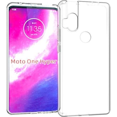 Transparent Silicon Case for Motorola One Hyper Moto Hyper for Motorola One Macro One Power Nature soft Phone cover Cases