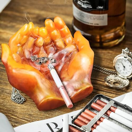 Silicone Hand-shaped Epoxy Mould Candle Making Reusable Easy to Demould Lamp Holder Handmade Soap Decoration Crafts Accessories