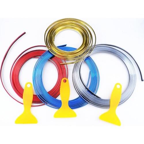 5m General DIY flexible Car interior molding trim strips FOR Porsche 911 918/Cayenne/Macan/Macan S/Panamera/Cayman/Carrera/Boxst