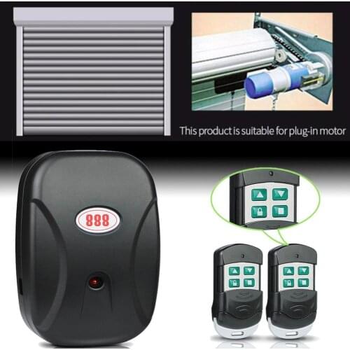 Universal Garage Door Wireless Remote Controls Chain Type External Electric Roller Shutter Door Controller 433Mhz Dropshipping