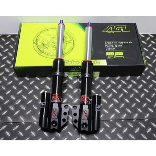 Universal Motorcycle adjustable front shock absorber 360mm 385mm 30core/33core for Yamaha Honda Motor Scooter ATV Quad Dirt Bike