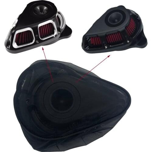 Air Filter Waterproof Rain Sock Protective Cover For Harley Touring Dyna Softail Sportster 883 1200 Road King Air Cleaner Kits