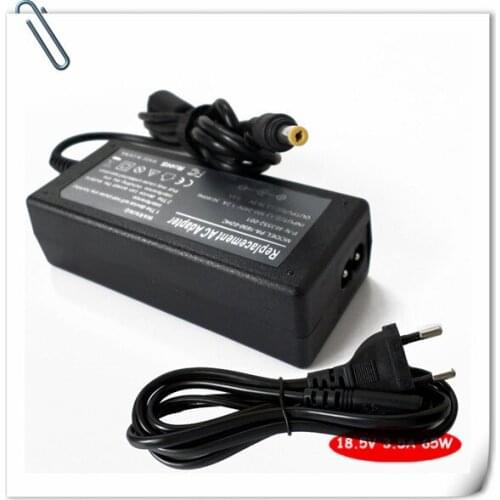 AC Adapter charger for HP COMPAQ PC 510 511 515 516 610 615 65W Laptop Power Supply Cord 18.5V 3.5A + Cable Plug