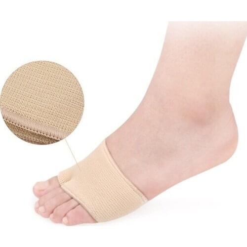 1 Pair Fabric Gel Metatarsal Ball Of Foot Insoles Pads Cushions Forefoot Pain Support Front Foot Pad Feet Foot Care Tool Orthope