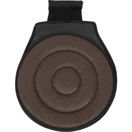 Uxcell 360 Degree Car Rotating Cushion Ultra-Thin Seat Revolving Rotating Cushion Portable Car Swivel Seat Cushion Foam Mat