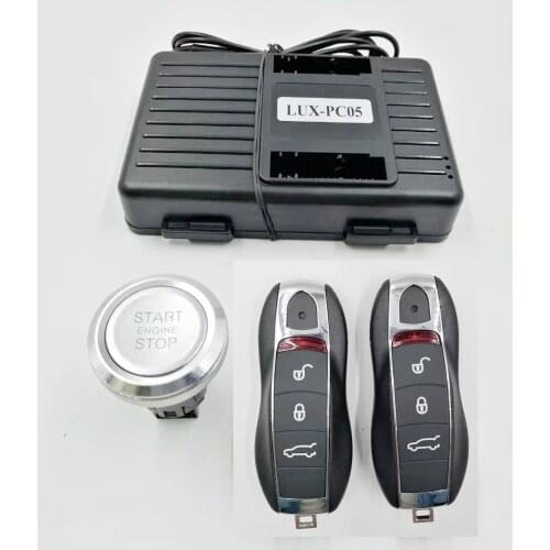 For 05-12 Porsche Panamera/Boxster/Cayman/911 Car Add Push Start Stop System Remote Start and PKE Keyless GO Entry CAN BUS