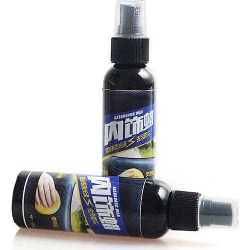 30ML Car Vehicle Wax Interior Restorer Dashboard Seat Glossing Maintenance Tool