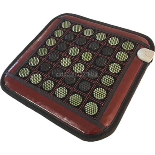 Jade cushion ms tomalin germanium stone cushion far infrared heating body health cushion foot massager 220V