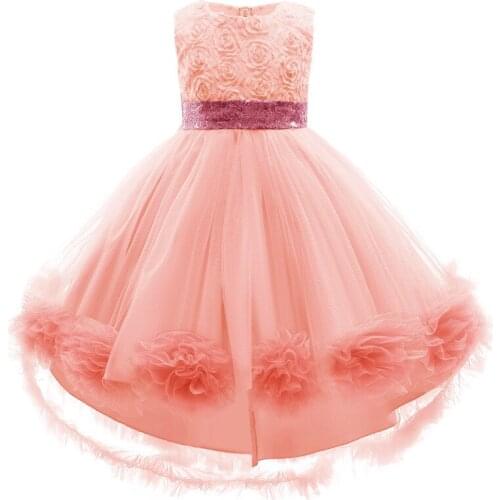 Childrens Clothes 2020 Autumn Winter New Plus Velvet Thickening Girls Mesh Dress Kids Red Gold Velvet Princess Dress 3-10 Years